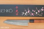 48 TIMERS AUKSJON - Senko Damaskus Kiritsuke + Sashimi-kniv